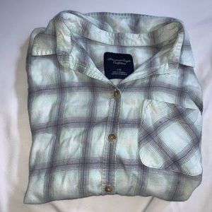 American Eagle Button-Up Shirt